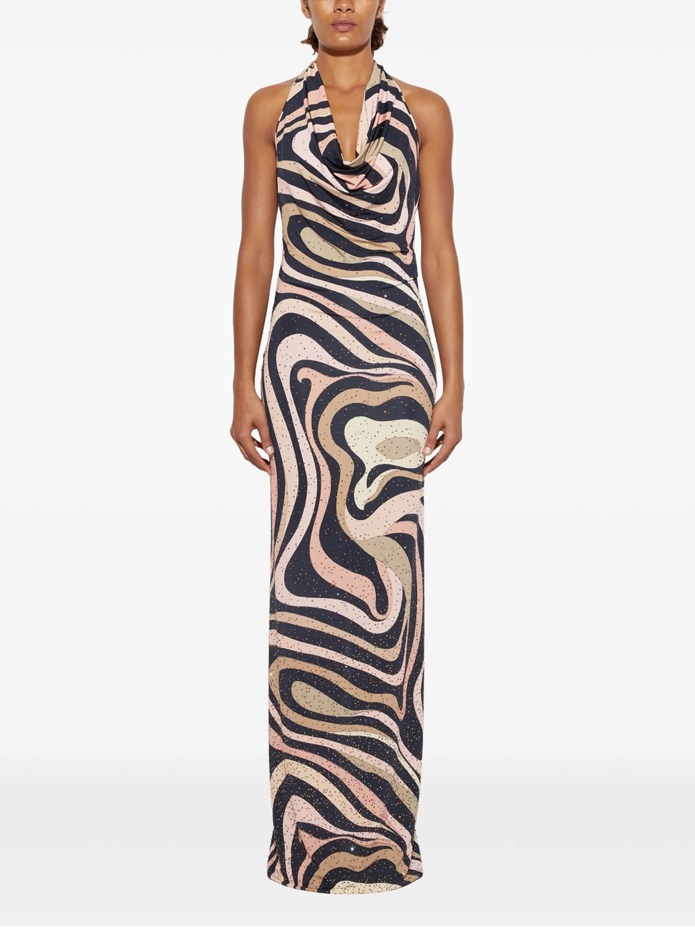 Emilio Pucci rhinestone dress